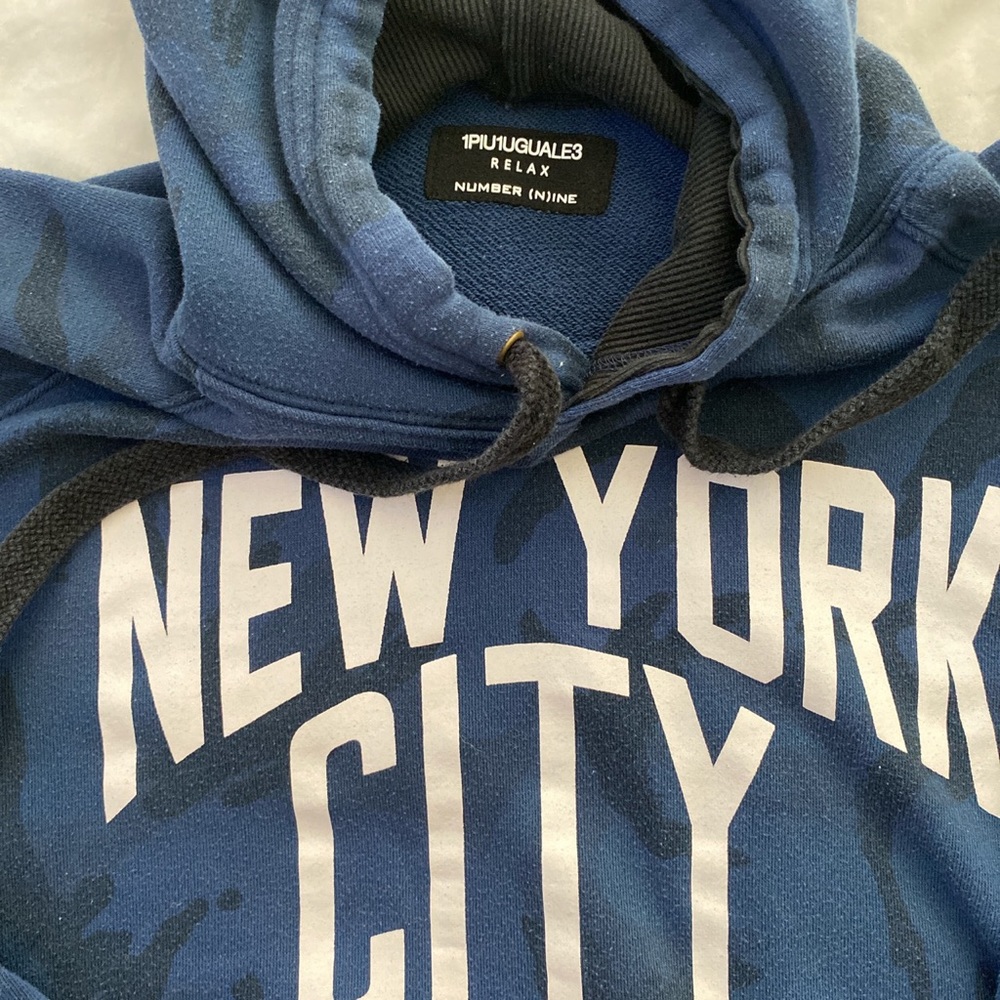 number (n)ine NEW YORK CITY hoodie